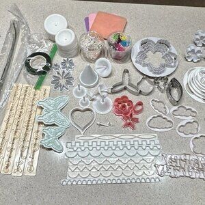 100+ Piece Cake Decorating Sugarcraft Tool Kit